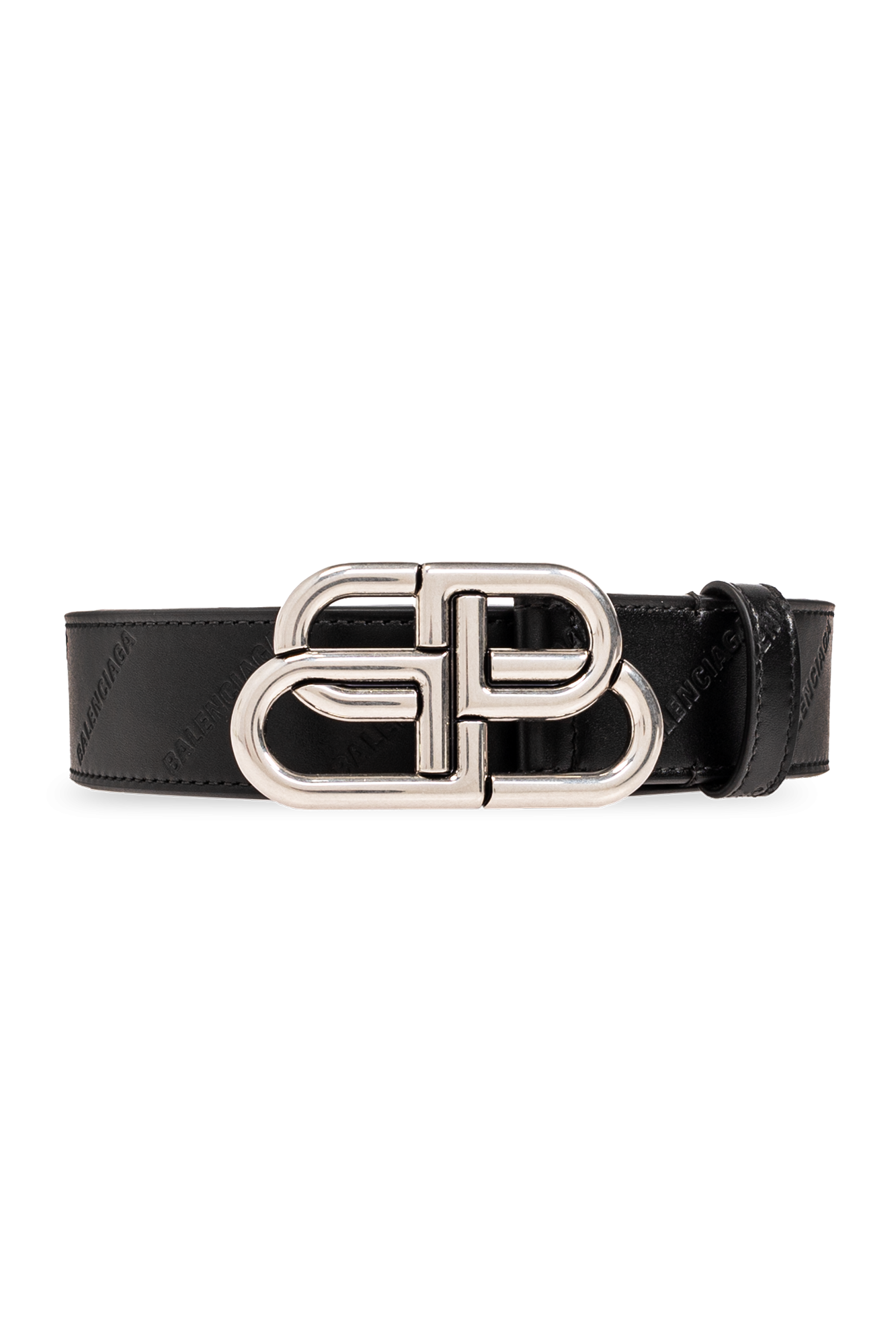 Balenciaga Leather belt Men s Accessories SchaferandweinerShops